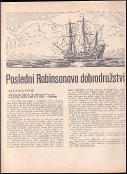 András Dékány: Poslední Robinsonovo dobrodružství