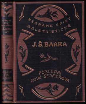 Poslední rodu Sedmerova : román