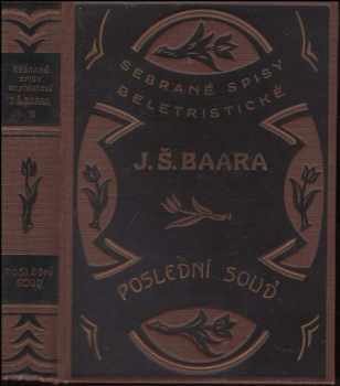 📗 Poslední soud Jindřich Šimon Baar 1927