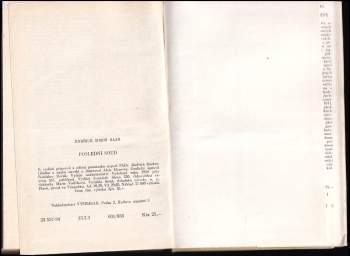 Jindřich Šimon Baar: Poslední soud