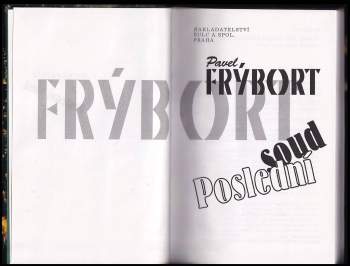 Pavel Frýbort: Poslední soud