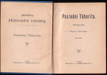 Karl Herloßsohn: Poslední táborita
