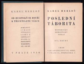 Karl Herloßsohn: Poslední táborita