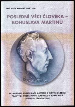 Poslední věci člověka - Bohuslav Martinů