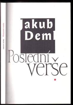 Poslední verše
