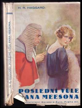 H. Rider Haggard: Poslední vůle pana Meesona
