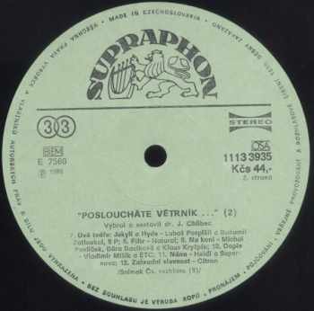 Various: "Posloucháte Větrník..."/2 (Mladý Rock Z Rozhlasového Pořadu)