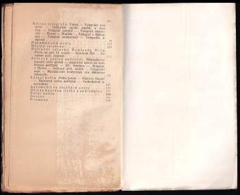 F. S Holeček: Pošta a telegraf