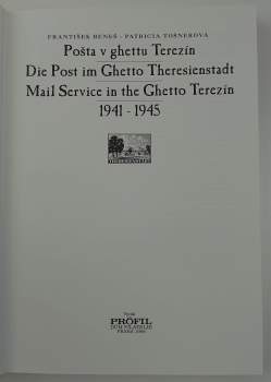 Patricia Tošnerová: Pošta v ghettu Terezín