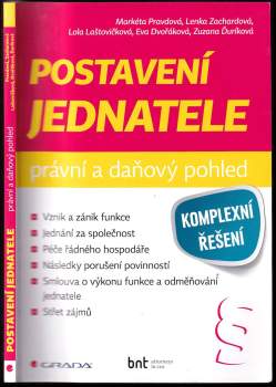 Postavení jednatele