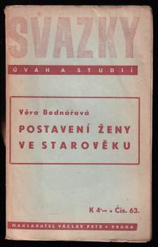 Postavení ženy ve starověku