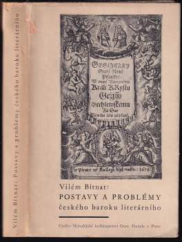 Postavy a problémy českého baroku literárního
