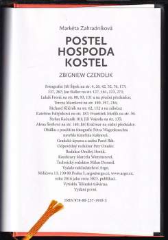 Zbigniew Czendlik: Postel, hospoda, kostel