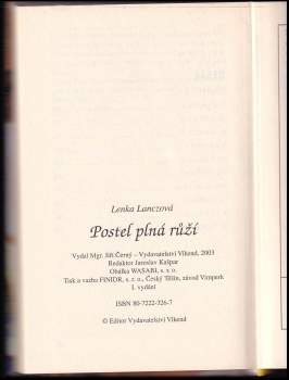 Lenka Lanczová: Postel plná růží