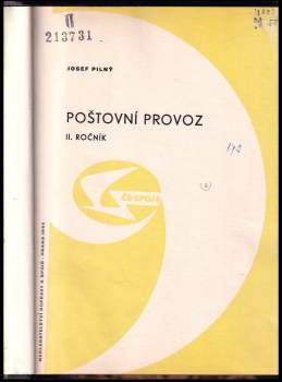 Josef Pilný: Poštovní provoz - II. ročník