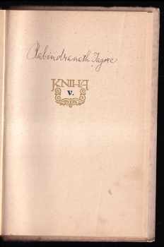 Rabíndranáth Thákur: Poštovní úřad - hra o dvou dějstvích - PODPIS RABÍNDRANÁTH TAGORE / THÁKUR