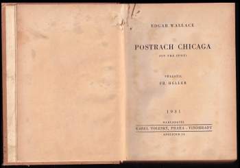 Edgar Wallace: Postrach Chicaga