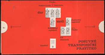Posuvné transposiční pravítko