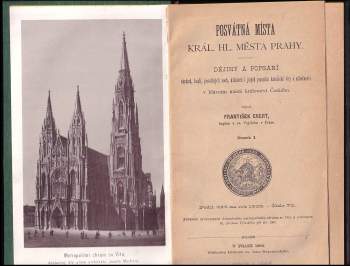František Ekert: Posvátná místa král. hl. města Prahy