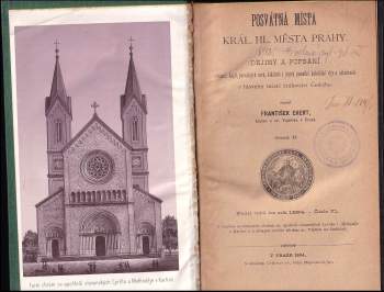 František Ekert: Posvátná místa král. hl. města Prahy