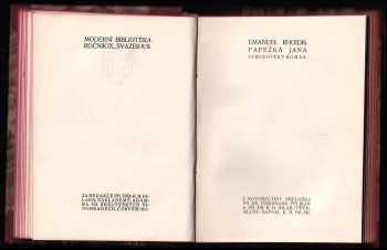 Emanuel Rhoidis: Papežka Jana