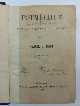 Karel Václav Rais: Potměchuť