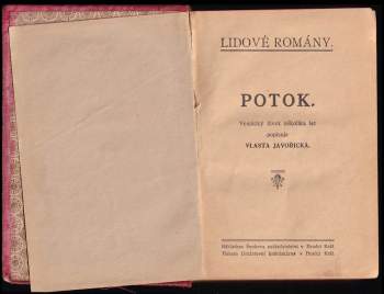 Vlasta Javořická: Potok