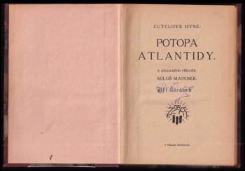 Cutcliffe Hyne: Potopa Atlantidy