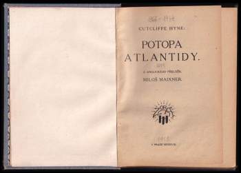 Cutcliffe Hyne: Potopa Atlantidy