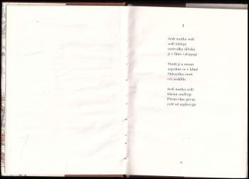 František Halas: Potopa ; Hlad