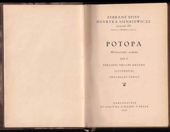 Henryk Sienkiewicz: Potopa
