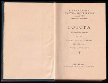 Henryk Sienkiewicz: Potopa