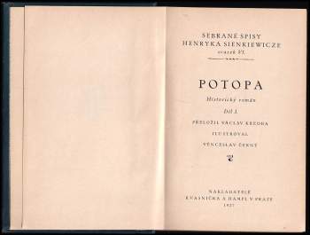 Henryk Sienkiewicz: Potopa