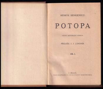 Henryk Sienkiewicz: Potopa