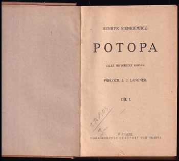 Henryk Sienkiewicz: Potopa
