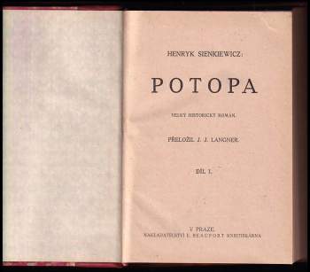 Henryk Sienkiewicz: Potopa