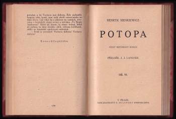 Henryk Sienkiewicz: Potopa