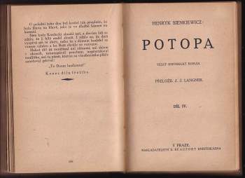Henryk Sienkiewicz: Potopa