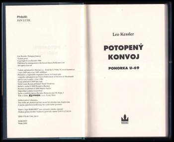 Leo Kessler: Potopený konvoj