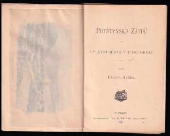 František Bauer: Potštýnské zátiší