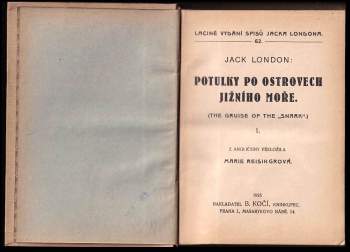 Jack London: Potulky po ostrovech Jižního moře I, Syn vlkův