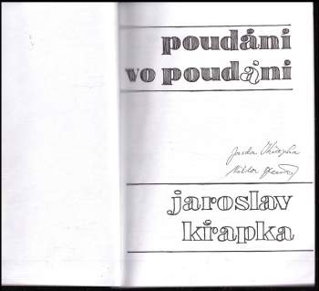 Jaroslav Křapka: Poudáni vo poudáni
