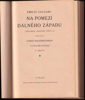 Emilio Salgari: Poustevníci oceánu + Na pomezí dálného západu + Divy neznámého světa - SVÁZANÉ V JEDNOM SVAZKU