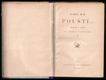 Karl May: Pouští