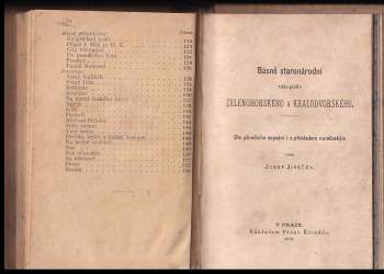 Karel Hynek Mácha: Pouť nebeská a několik jiných cest vesmírem + Máj a jiné básně + Básně staronárodní rukopisův Zelenohorského a Kralodvorského - SVÁZÁNO DO JEDNOHO SVAZKU