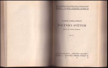 Karl Adolf Gjellerup: Poutníci světem