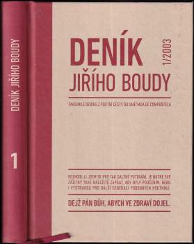Poutnický deník : Pilgerbuch = Journal de pèlerin = Diario del peregrino : 2003