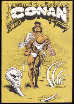 Robert Ervin Howard: Barbar Conan a jiné povídky - OBÁLKA KÁJA SAUDEK