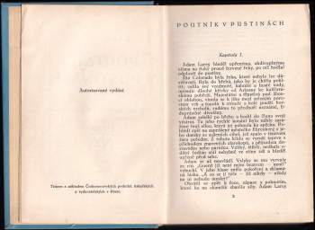 Zane Grey: Poutník v pustinách
