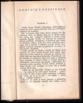 Zane Grey: Poutník v pustinách